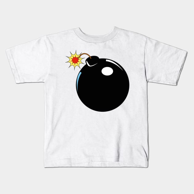 Bomb! Kids T-Shirt by nickemporium1